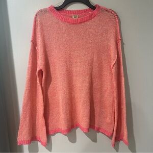 Pink True Craft Knit Sweater